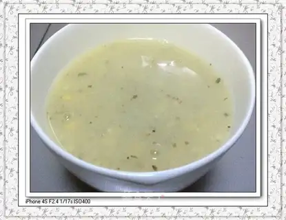 Corn soup