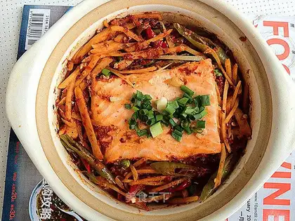 Sour spicy tofu rice