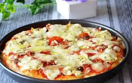 Red bean pizza