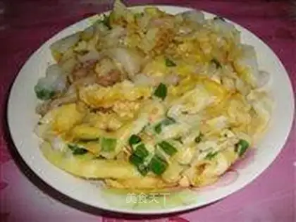 Green and egg intestinal powder