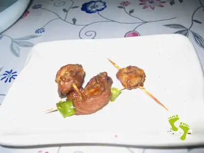 Toothpick meat