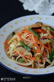 Five-colored fish noodles