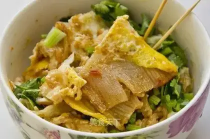 Roasted noodles