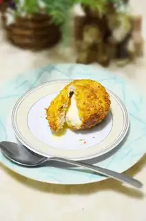 Fry skin ice cream