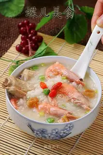 Arctic prawn gruel