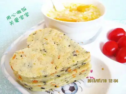 fermented pasta and vegetable pie