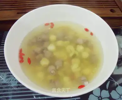 Little intestines soup