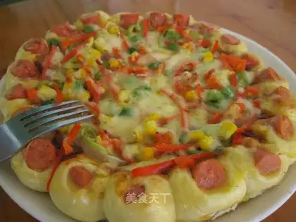 Chicken pizza in New Orleans