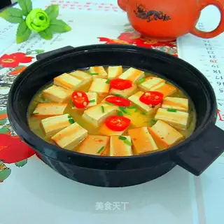 Microwave boiler tofu