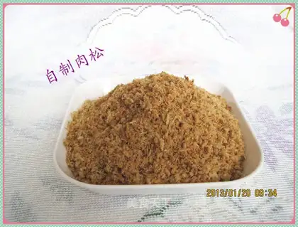 Homemade meat pine