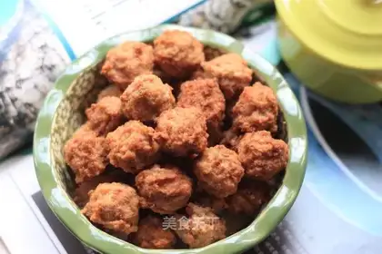 Fried beef balls