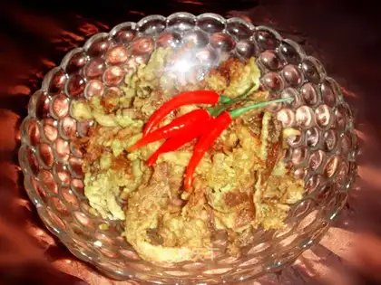 Five fragrances of fried mushrooms