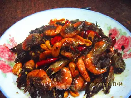 Spicy shrimp