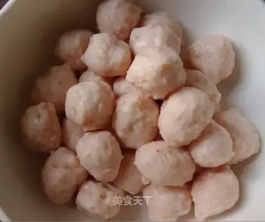 Homemade shrimp balls