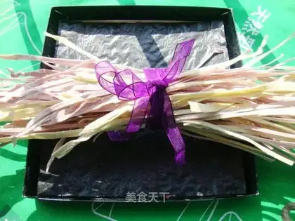 Homemade natural colour noodles