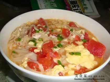tomato egg noodles