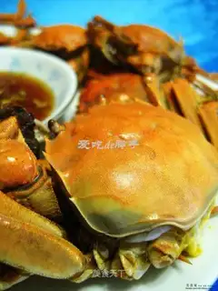 Steamed hairy crab
