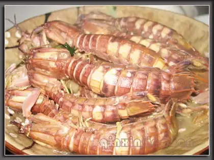 Salt-water shrimp