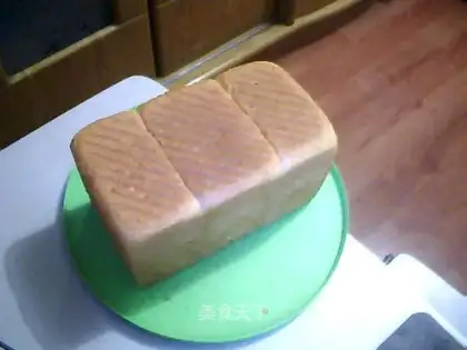Milk sesame toast bread