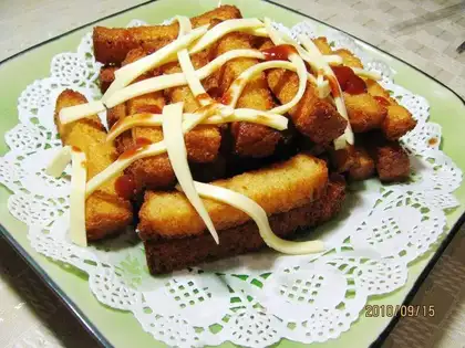 toast cheese strips