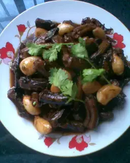 Braised rice eel