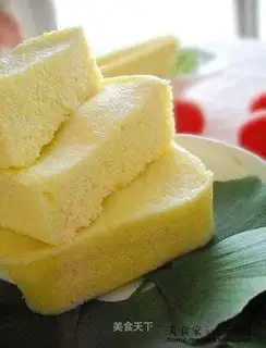 Microwave corn cake