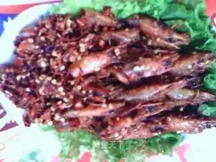 Chili shrimp head