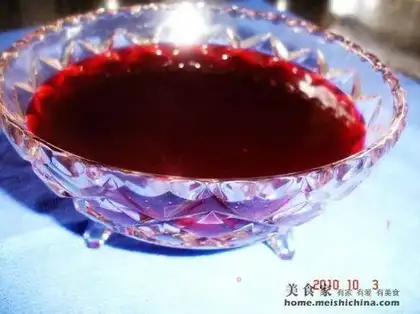 Fresh mulberry juice