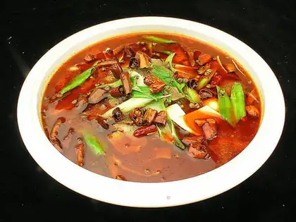 boiled fish