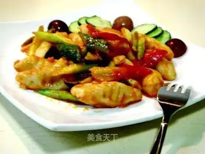 stir-fried potato cake
