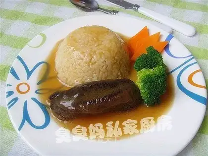 Sea cucumber rice
