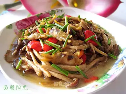 stir-fried double fresh food