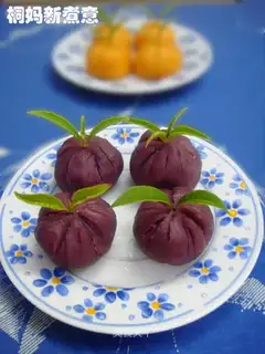 Sweet potato balls with cheese