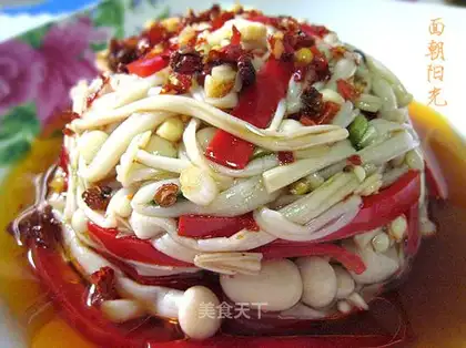 Cold mixed mushroom