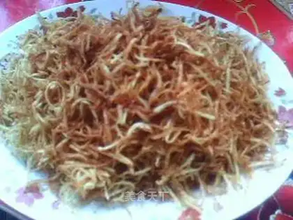 Spicy shredded potatoes