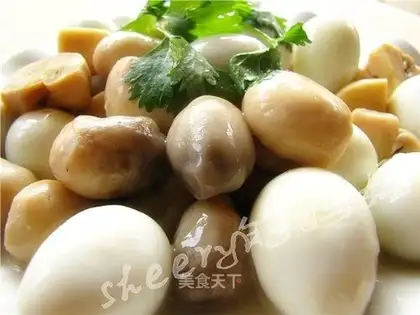 Stewed Double Mushrooms with Pearl