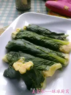 Green Leaf Shrimp Roll Stick