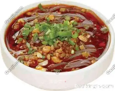 Sichuan hot and sour noodles