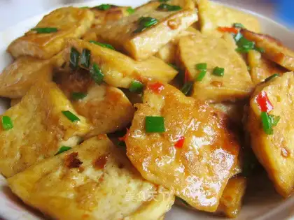 Fried tofu