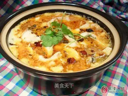 Boiled fish