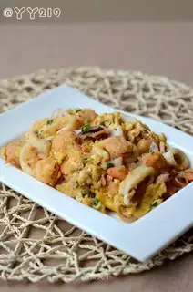 Marathon seafood eggs