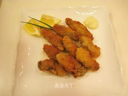 Fried oysters