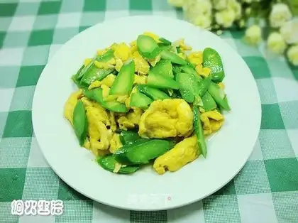 Mustard fried eggs