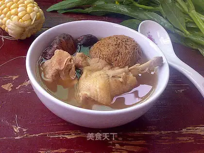 Monkey head, chicken soup