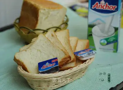 Milky high calcium toast