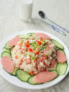 Sour sauce and rice