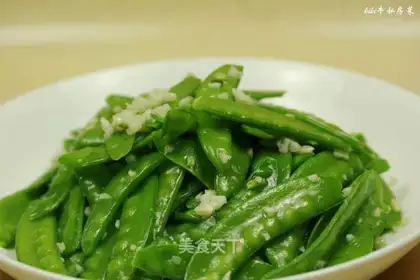 Garlic Dutch beans