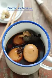 Five spicy tea eggs