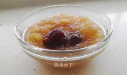 The silver spoon of a red sugar apple