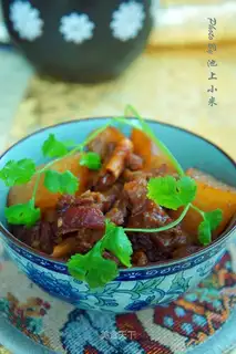 The radish stew